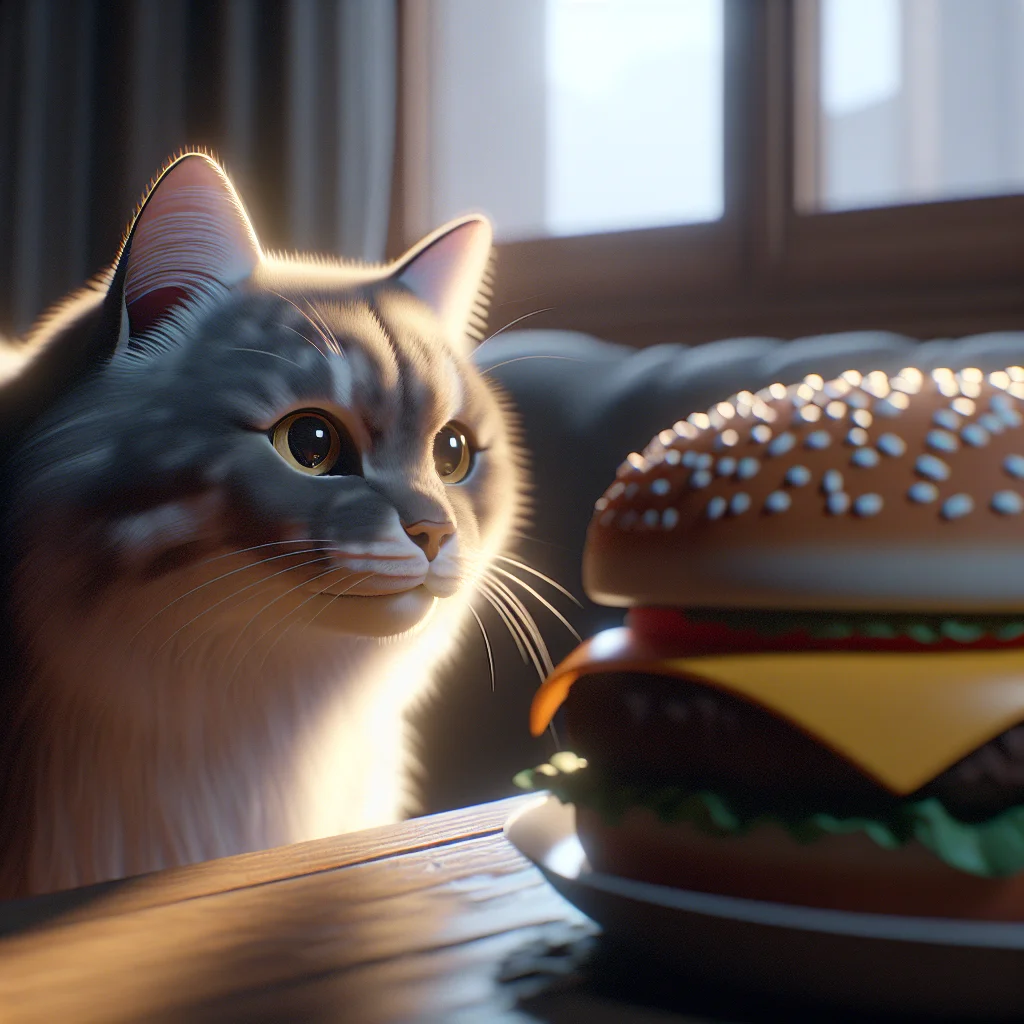 Kediler Cheeseburger Yiyebilir mi? Dikkat Edilmesi Gerekenler