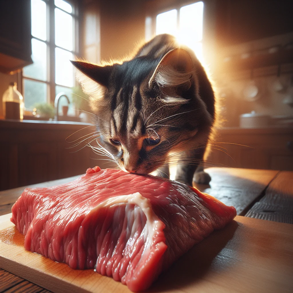 Can Cats Eat Raw Beef? A Cautionary Guide for Pet Owners