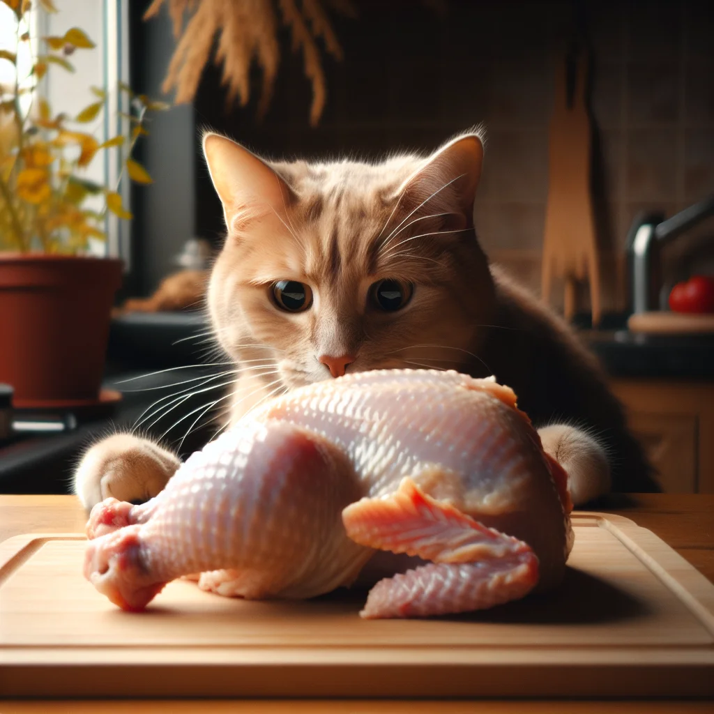 Can Cats Eat Raw Chicken? Understanding the Caution